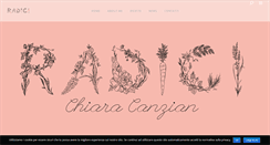 Desktop Screenshot of chiaracanzian.com