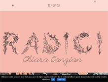 Tablet Screenshot of chiaracanzian.com